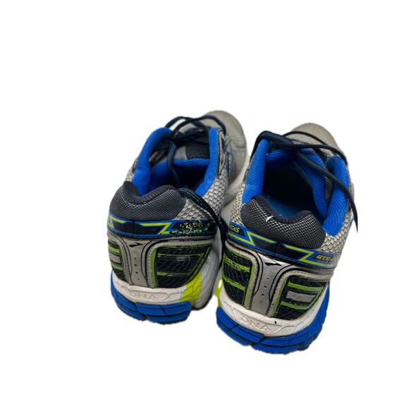 Brooks Adrenaline GTS 15 Blue/Gray/Silver Shoes Mens 11.5 - Picture 5 of 7